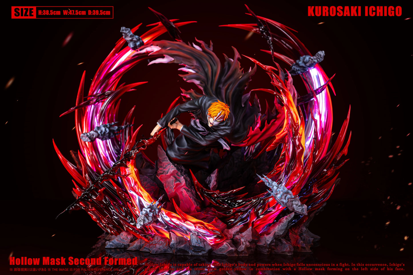 Preventa Resina Kurosaki Ichigo Figura Bleach 1/6 HXHENG x Cheng Estudio