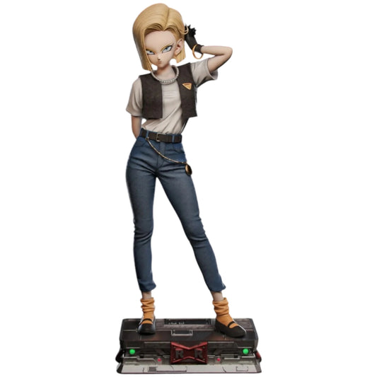 Preventa Resina Androide 18 Figura Dragon Ball ANE  Estudio