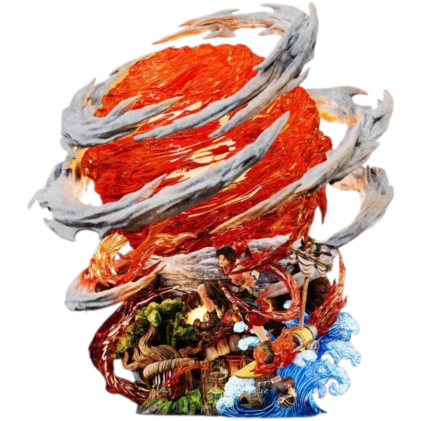 "Preventa Resina Portgas D. Ace  Figura One Piece Seven  Estudio"