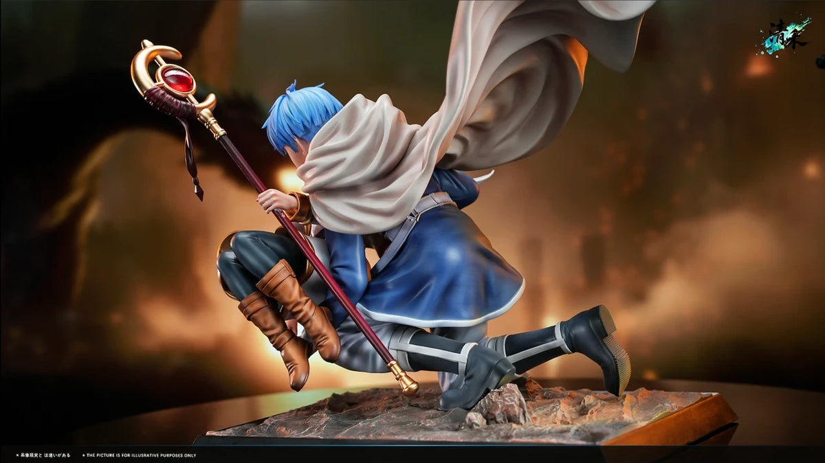 Preventa Resina Frieren & Himmel Figura Frieren: Más allá del final del viaje 1/6 QingHe Estudio