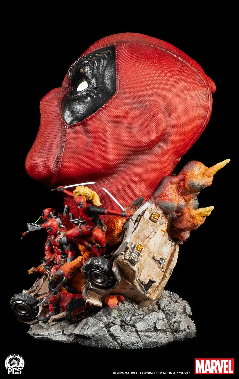 Preventa Resina Deadpool Figura Deadpool Premium Collectibles (Licencia) Estudio