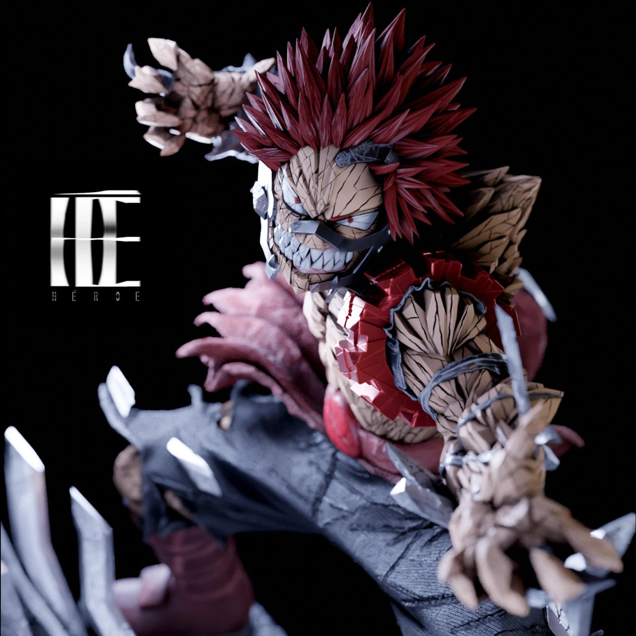 Preventa Resina Kirishima "Red Riot" Figura My Hero Academia Heroe Collectibles Estudio