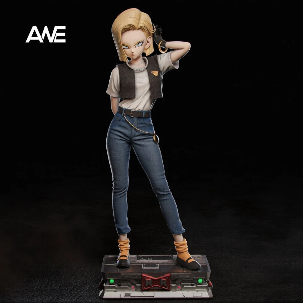 Preventa Resina Androide 18 Figura Dragon Ball ANE  Estudio