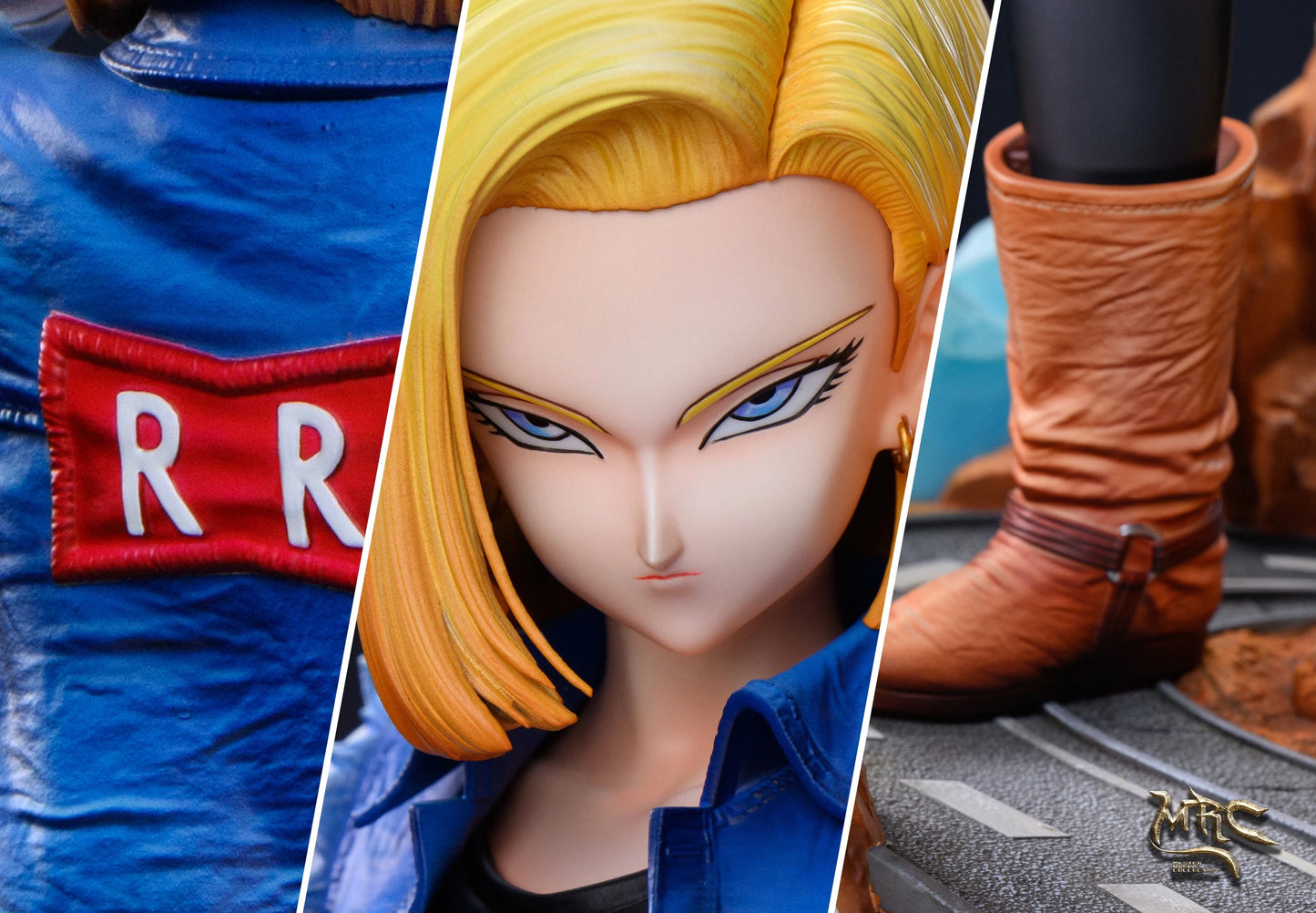 Preventa Resina Androide 18 Figura Dragon Ball MRC Estudio