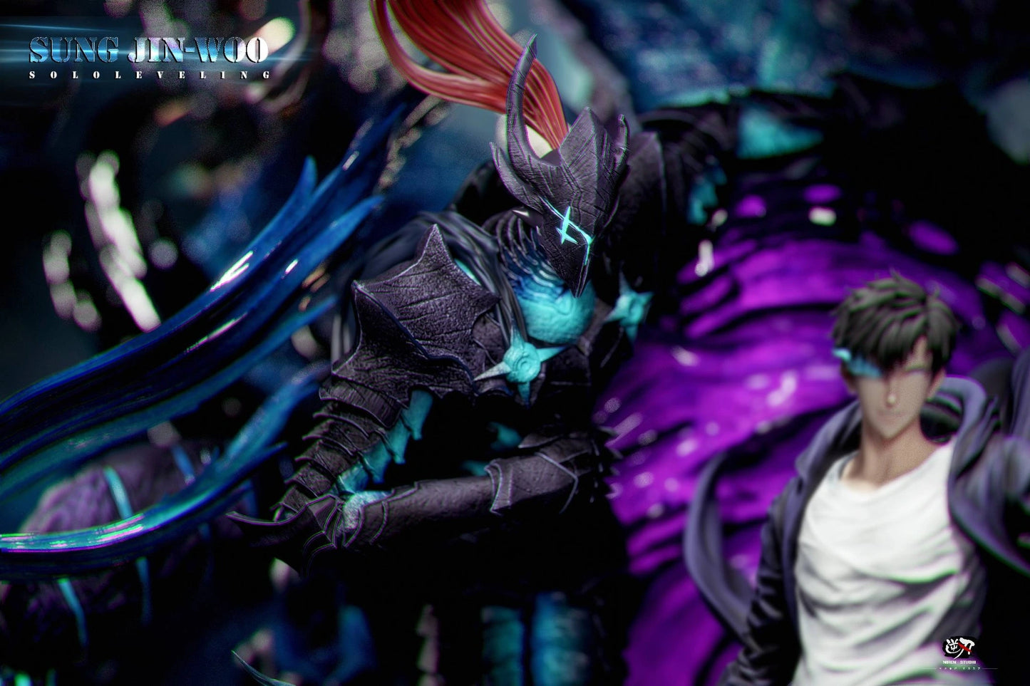 Preventa Resina Sung Jin Woo Figura Solo Leveling Niren  Estudio