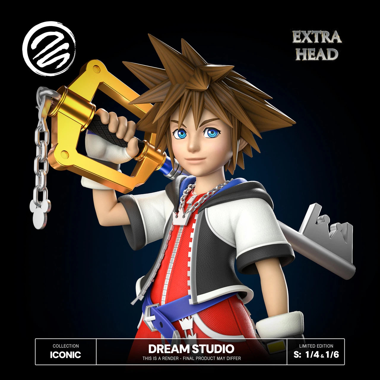 Preventa Resina Sora Figura Kingdom Hearts Dream  Estudio