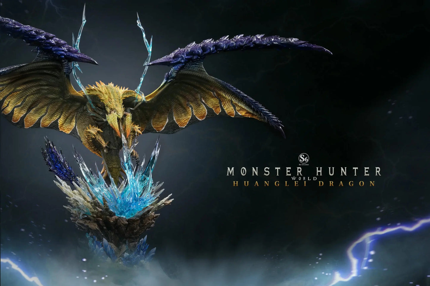 Preventa Resina Rey Dau Figura Monster Hunter S6  Estudio
