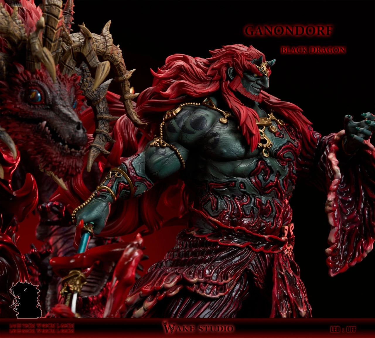 Preventa Resina Ganondorf Figura The Legend Of Zelda Wake Estudio