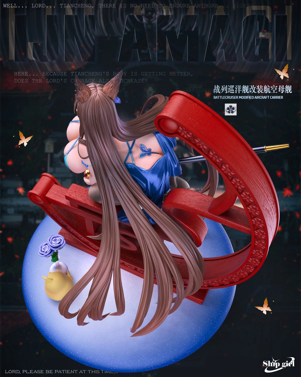 Preventa Resina Amagi Figura Azur Lane Ship Girl Estudio