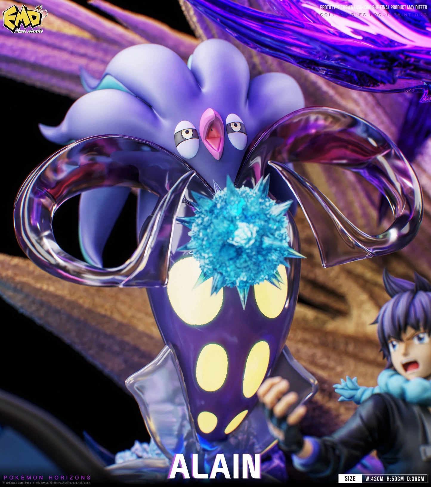 Preventa Resina Alain Figura Pokemón EMO Estudio