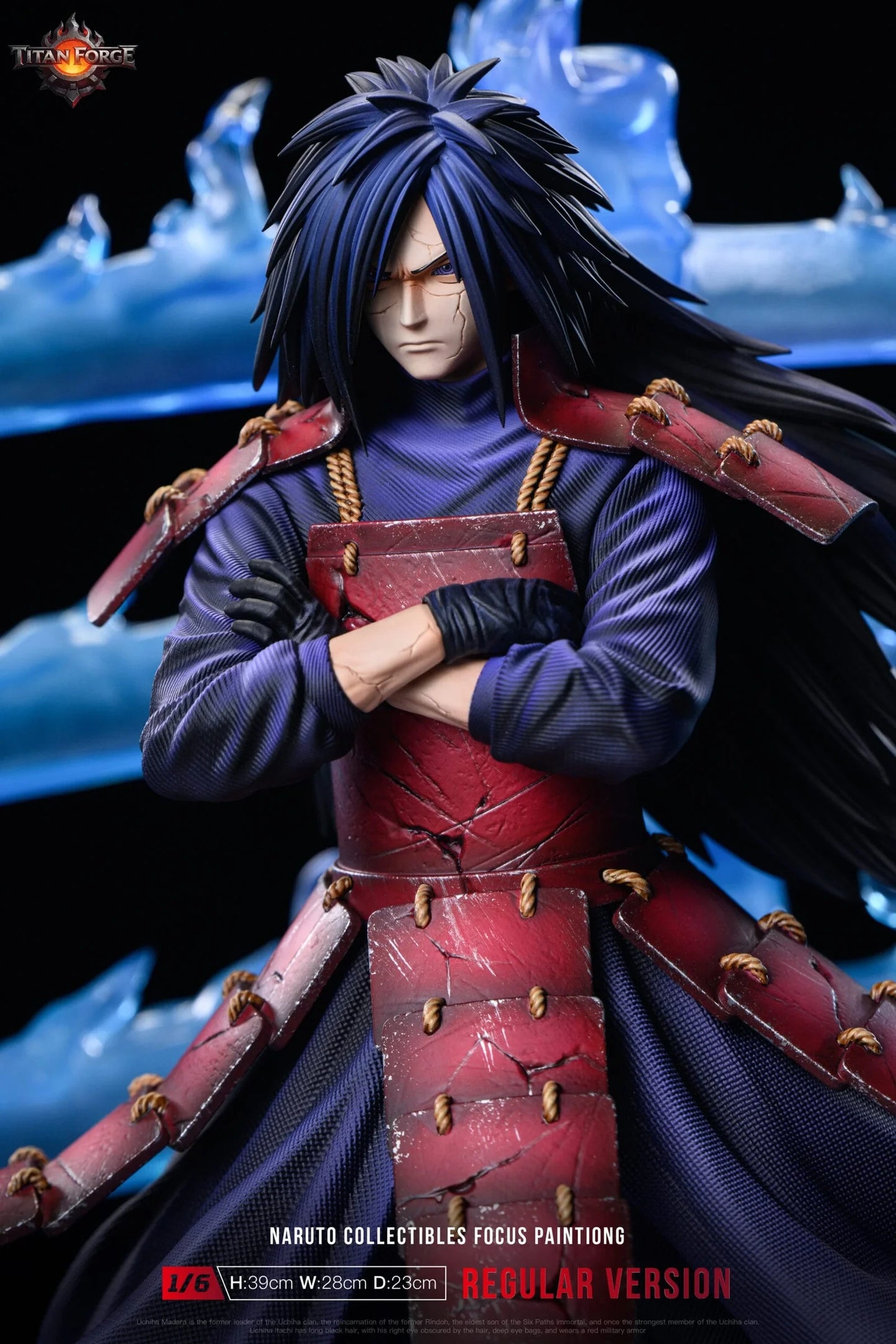 Preventa Resina Madara Uchiha Figura Naruto TITAN  Estudio