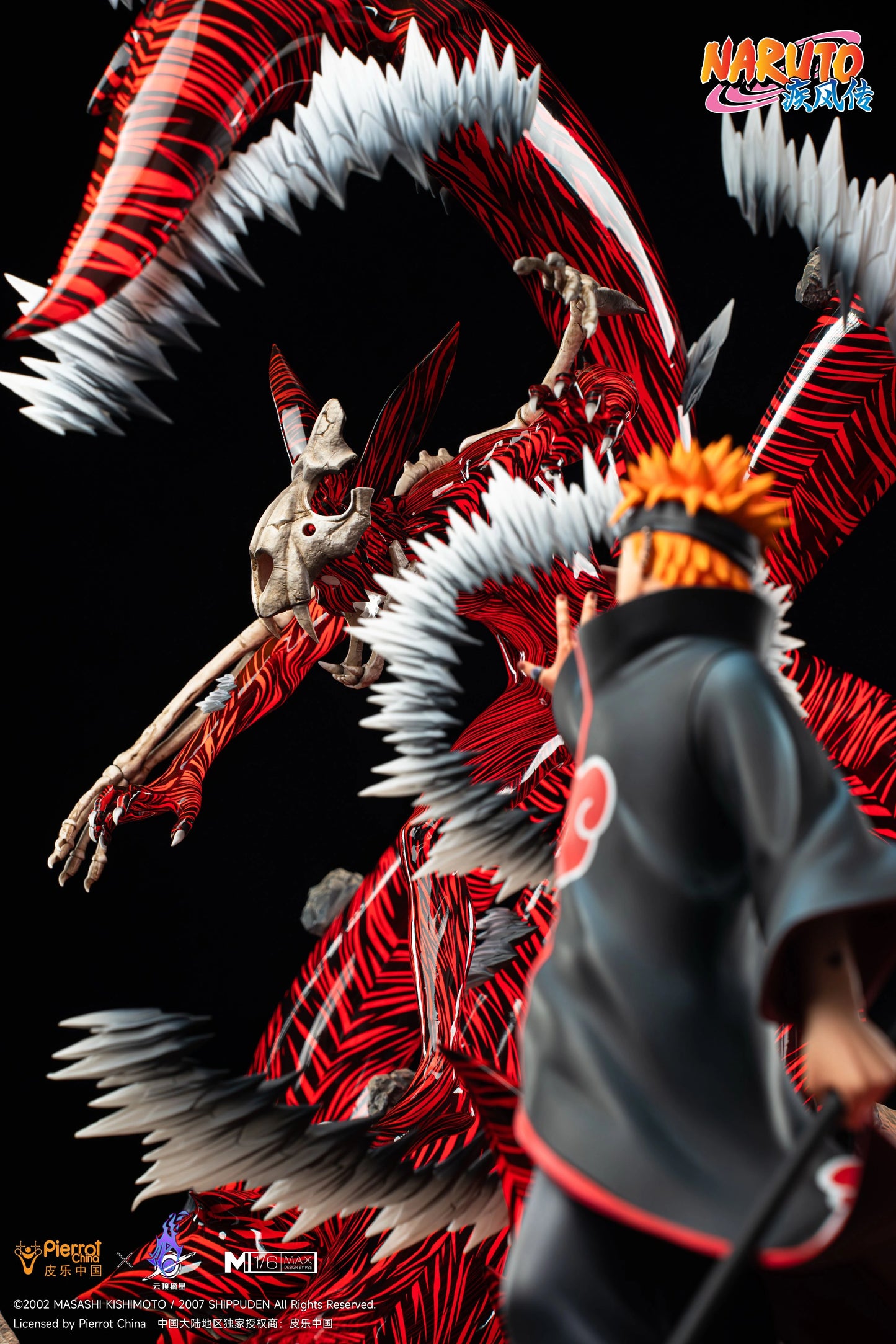 Preventa Resina Pain vs Naruto  Figura Naruto 1/6 Pickstar Estudio (Licencia)