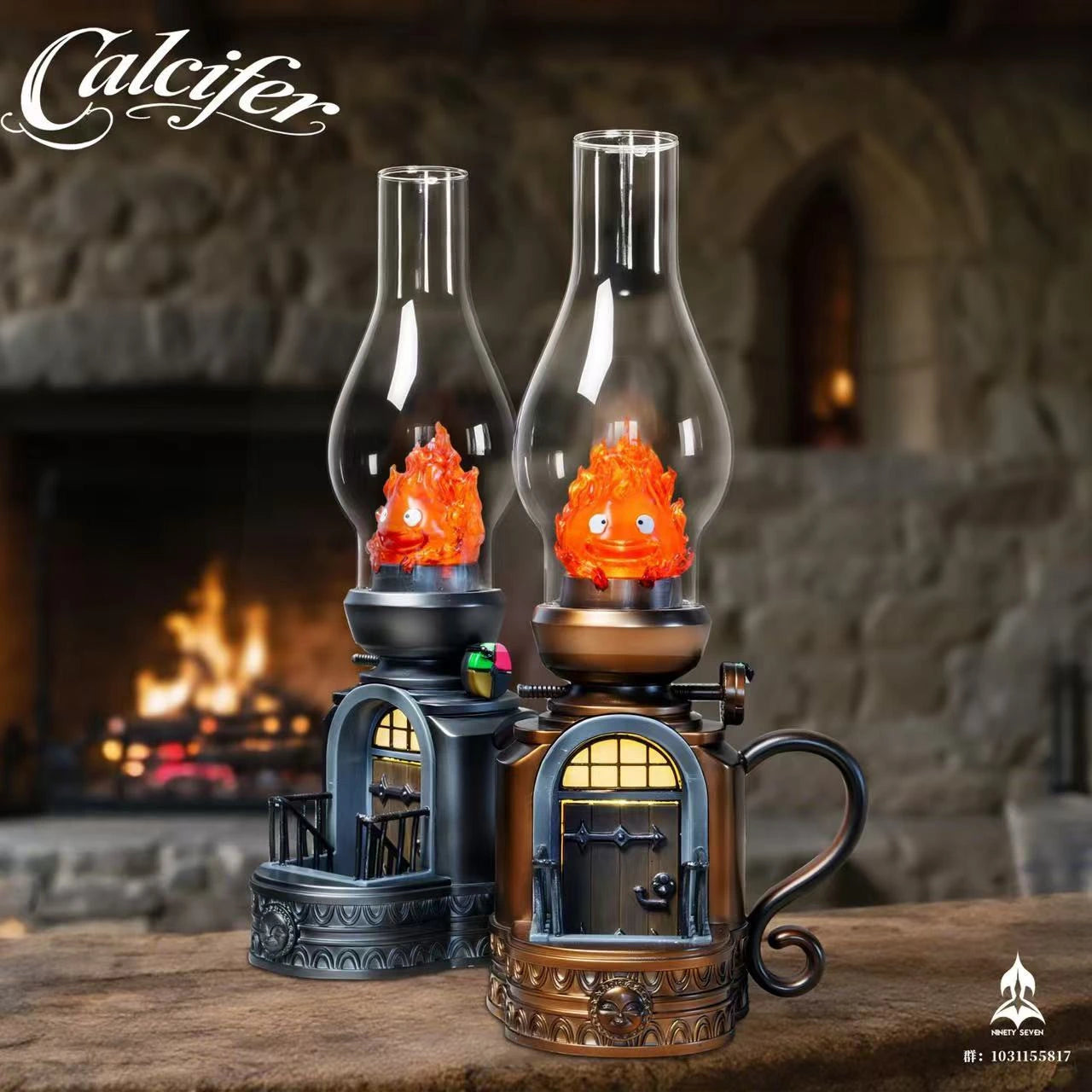Preventa Resina Calcifer Figura El Castillo Vagabundo NINETY Seven Estudio