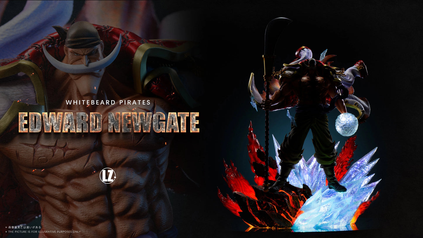 "Preventa Resina Edward Newgate  Figura One Piece LZ  Estudio"