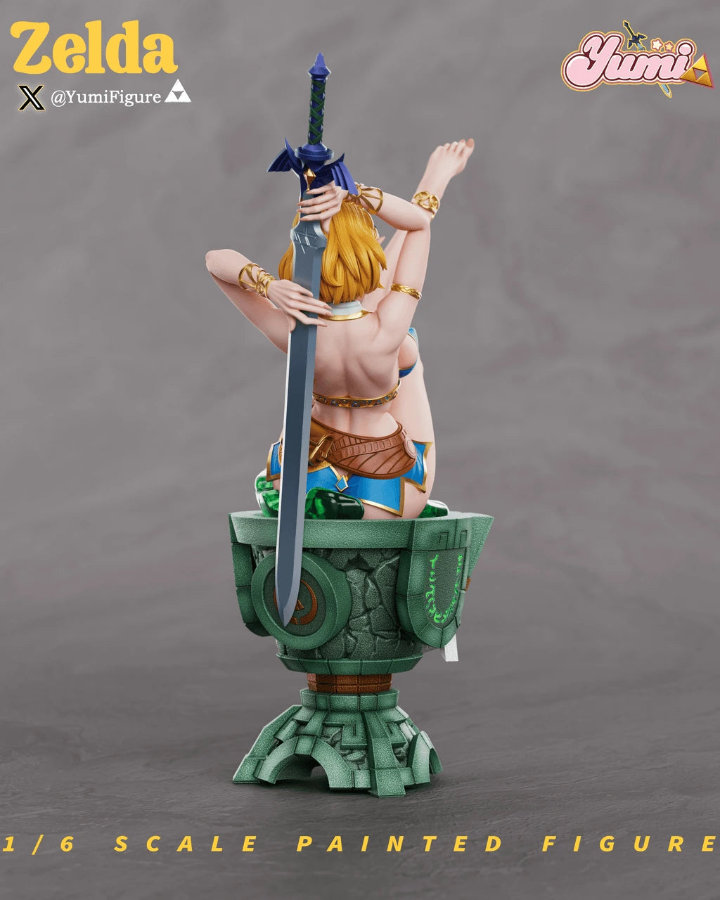 Preventa Resina Princesa Zelda Figura The Legend of Zelda Yumi  Estudio