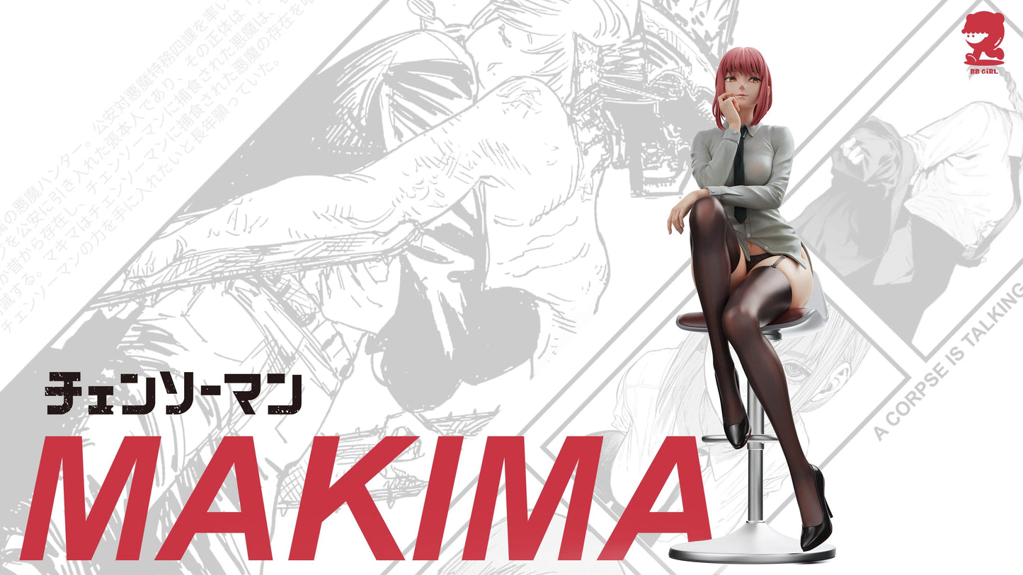 Preventa Resina Makima Figura Chainsaw Man BBGIRL Estudio