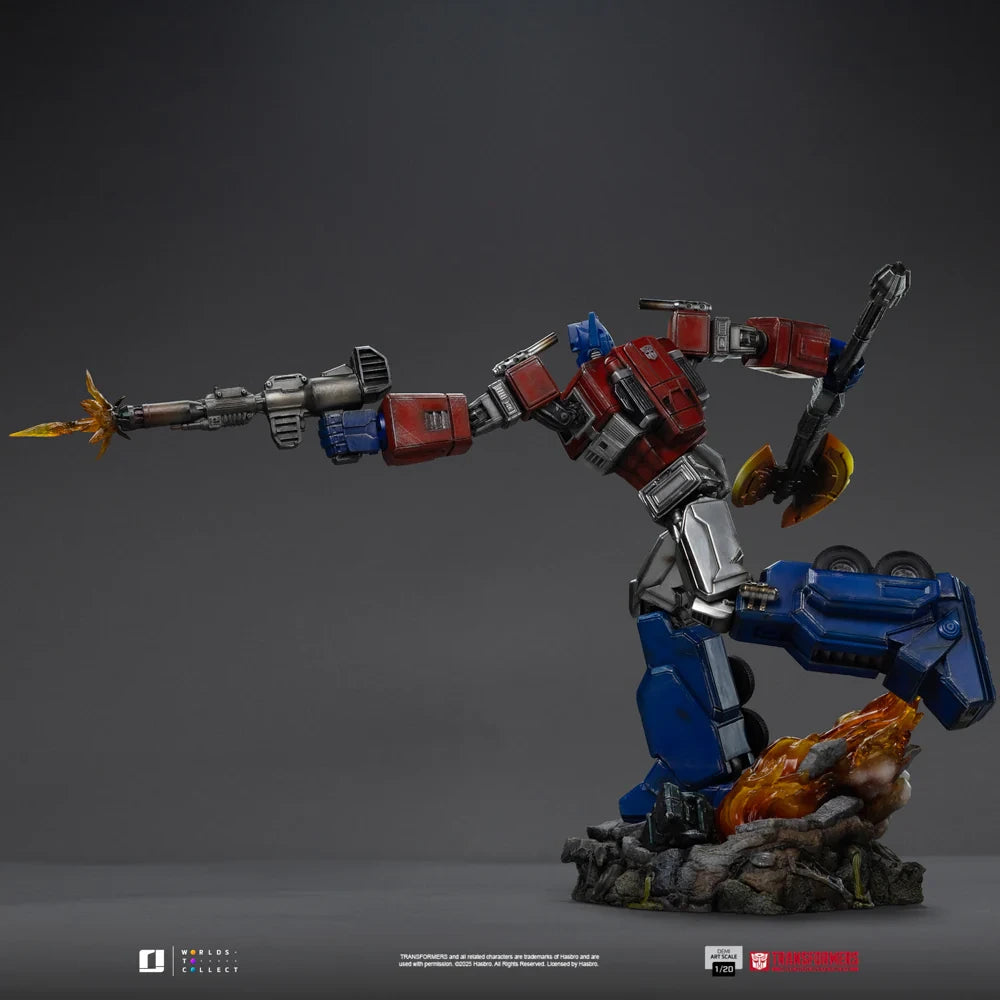 Preventa Resina Optimus Prime Figura Transformers Iron (Licencia) Estudio