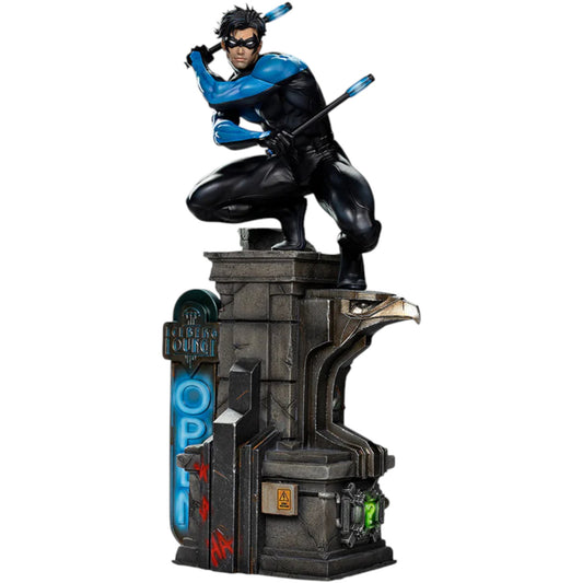 Preventa Resina Nightwing  Figura DC Comics Iron (Licencia) Estudio