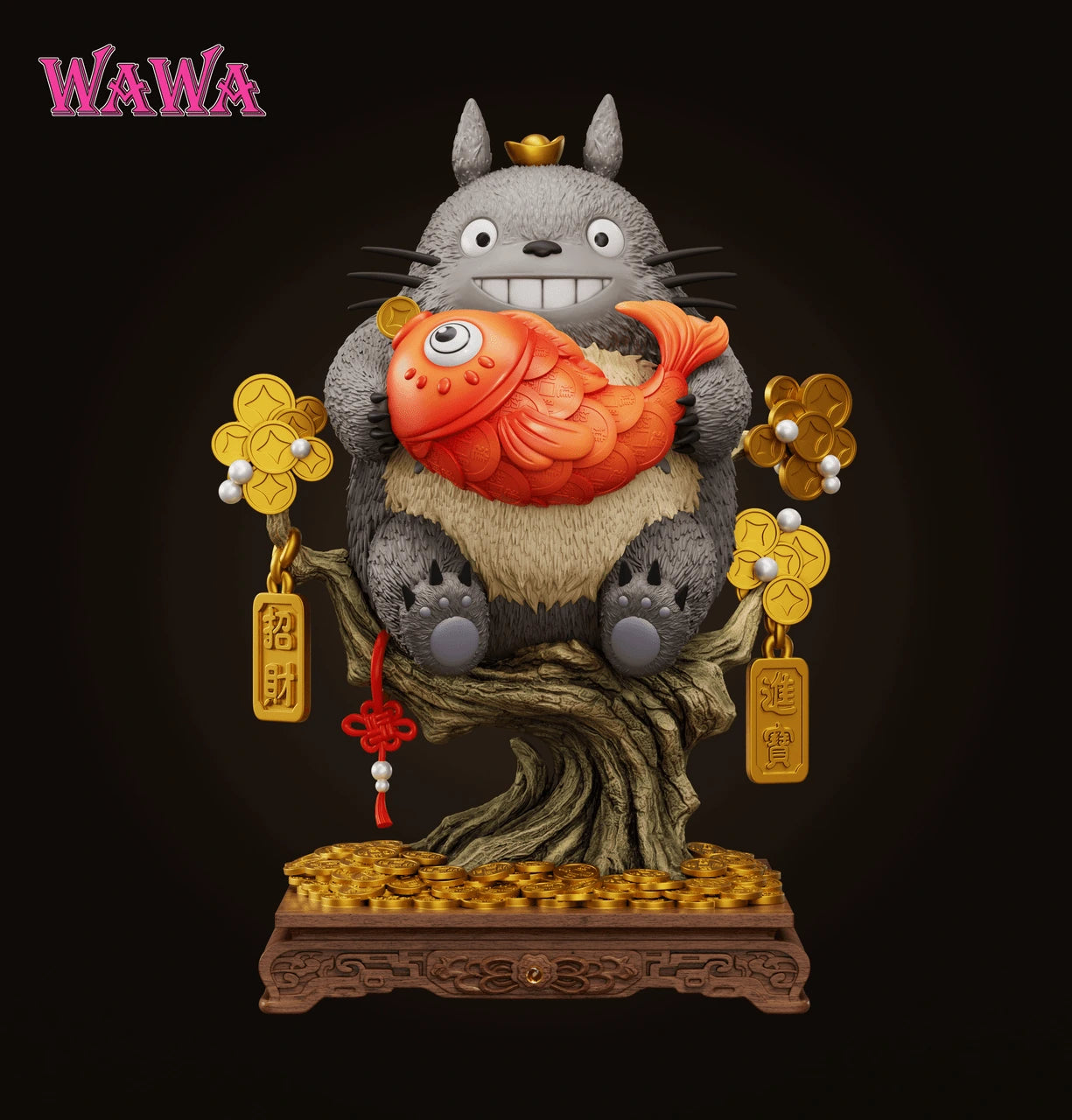 Preventa Resina Totoro Figura Mi Vecino Totoro WAWA Estudio