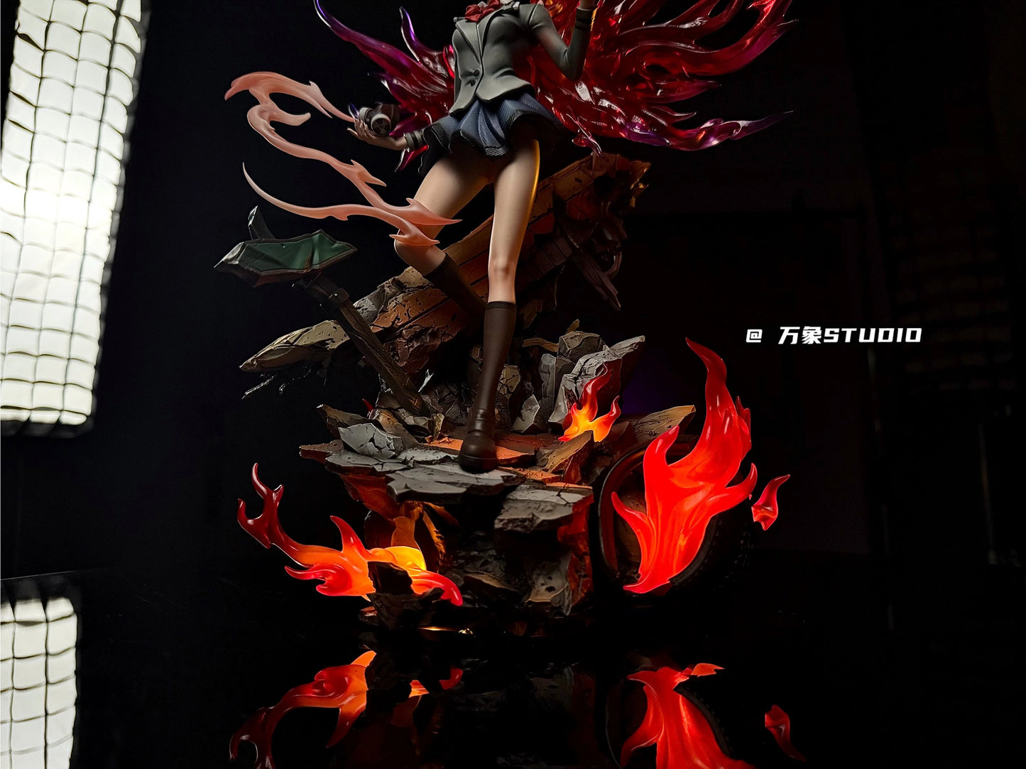 Preventa Resina Touka Kirishima Figura Tokyo Ghoul Wan Xiang Estudio