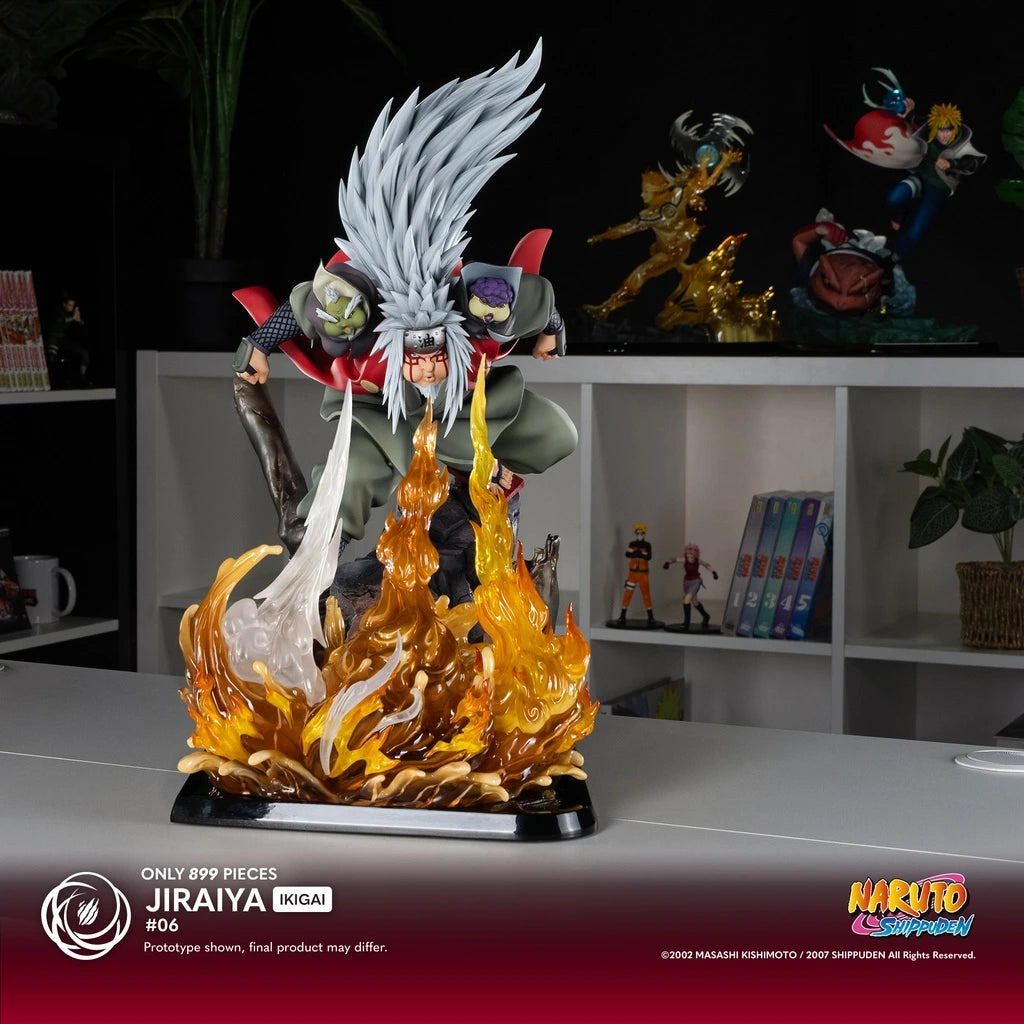 Preventa Resina Jiraiya Figura Naruto Tsume Art (Licencia) Estudio