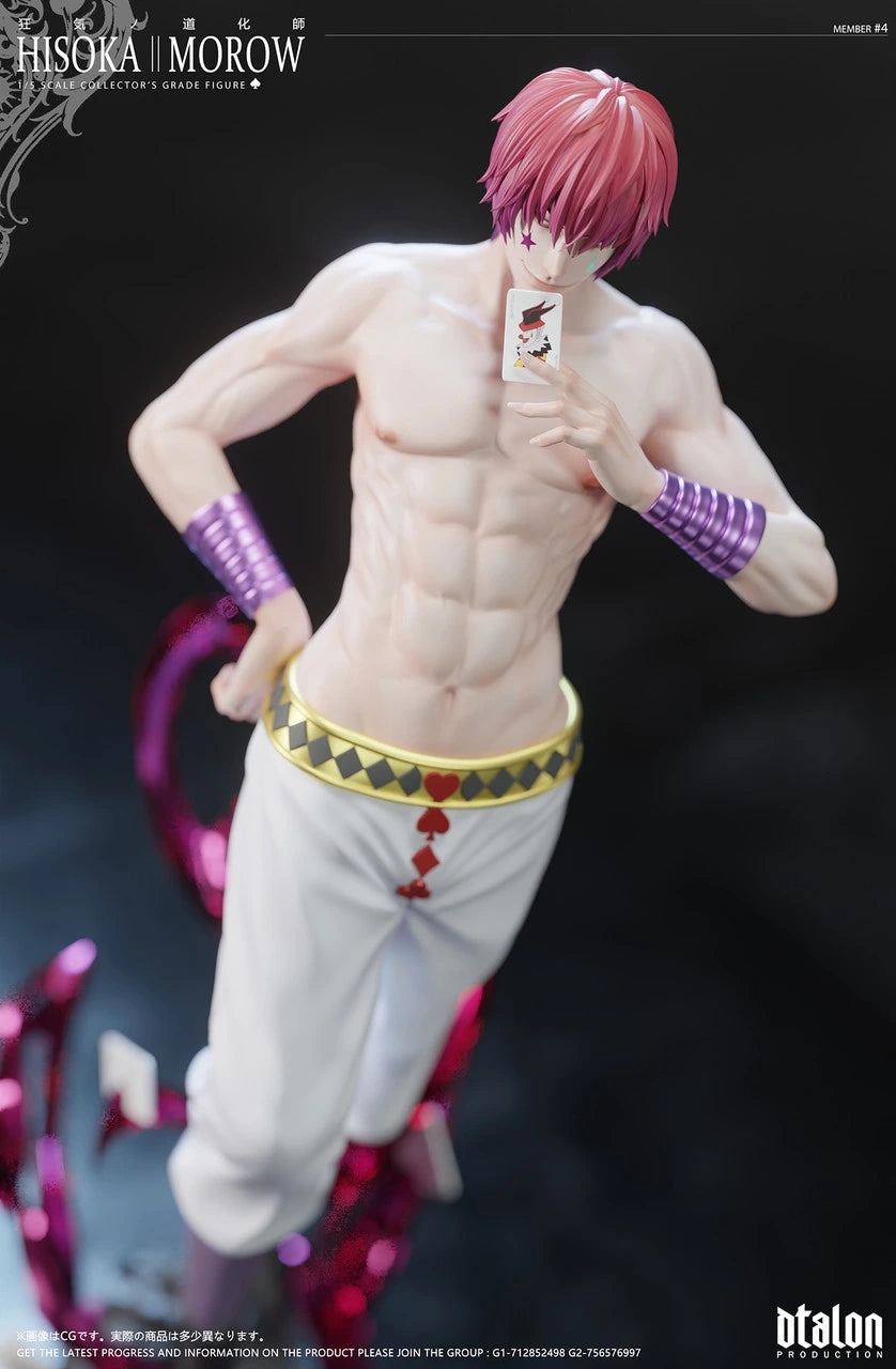 Preventa Resina Hisoka Morow Figura Hunter x Hunter DTalon Estudio