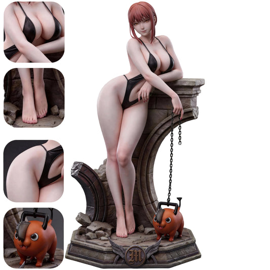 Preventa Resina Makima Figura Chainsaw Man NewBorn Estudio