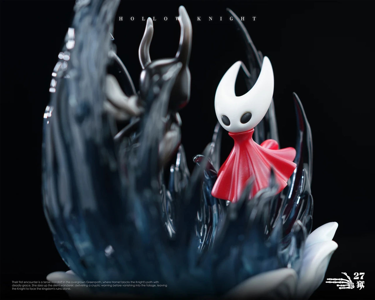 Preventa Resina Silksong y Knight  Figura Hollow Knight: Silksong 27Abyss Estudio