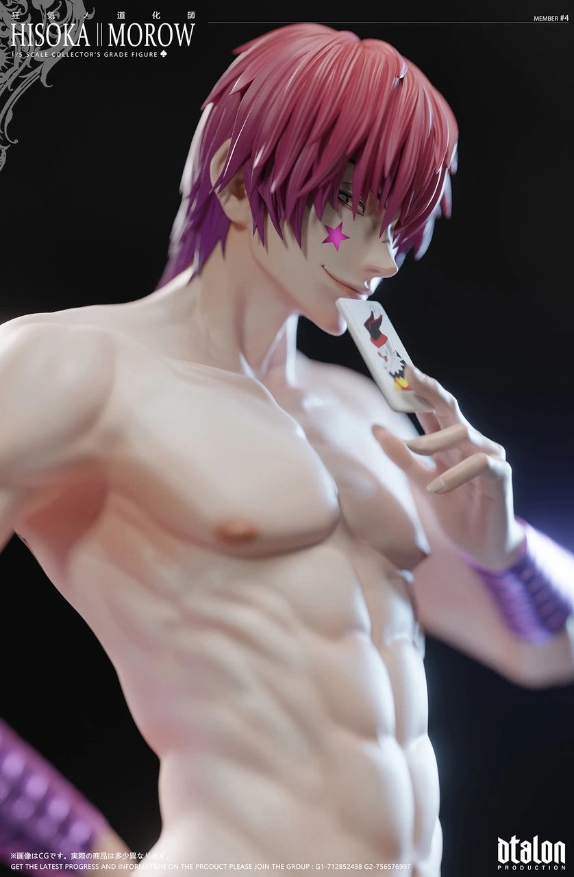 Preventa Resina Hisoka Morow Figura Hunter x Hunter DTalon Estudio