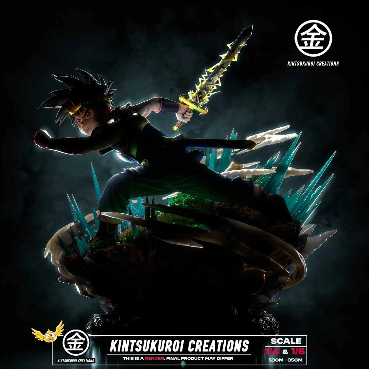Preventa Resina Dai Figura Dragon Quest: The Adventure of Dai Kintsukuroi Creations Estudio