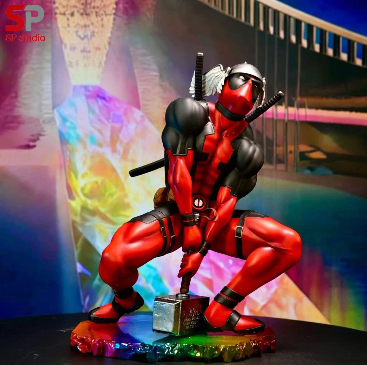 Preventa Resina Deadpool "Thor" Figura Marvel Comics 1/4 SP Estudio