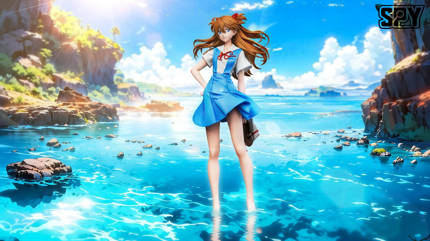 Preventa Resina Asuka Langley Figura Evangelion SPY Estudio