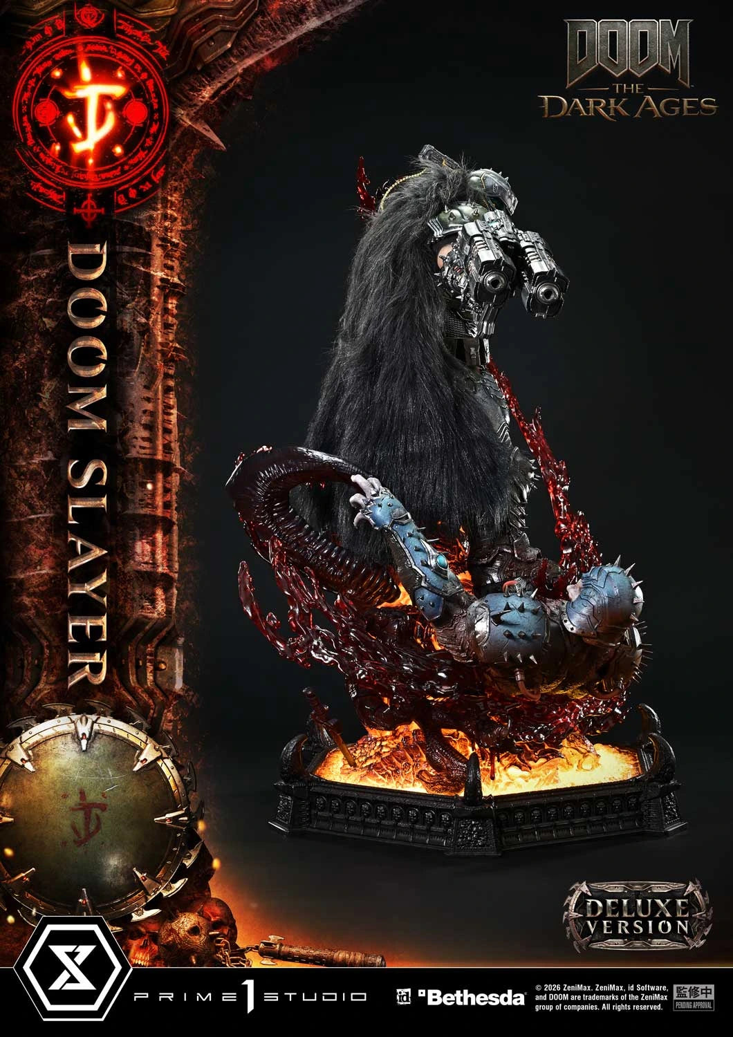 "Preventa Resina Doom Slayer  Figura DOOM: The Dark Ages   Prime 1 (Licencia) Estudio"