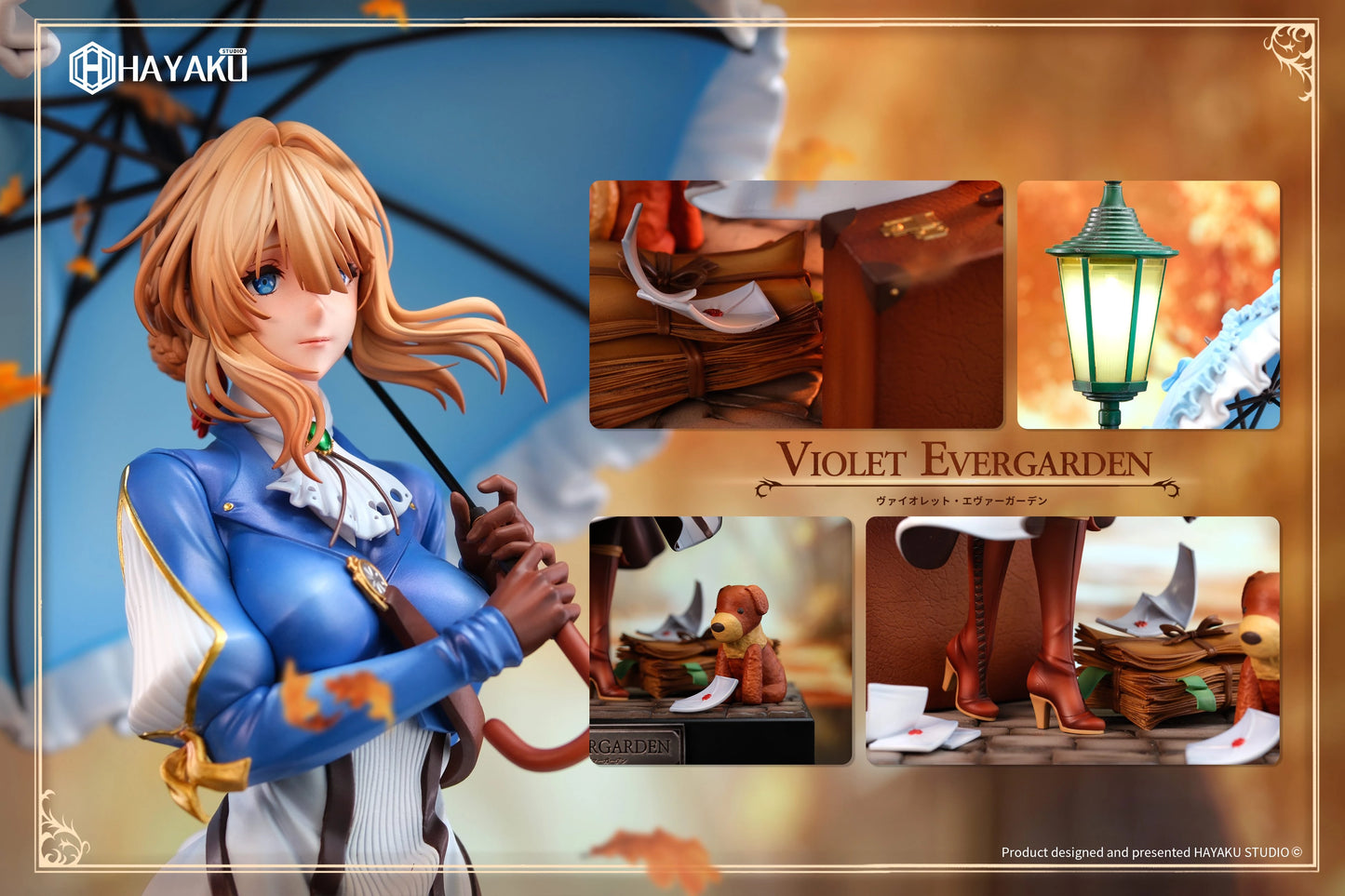 Preventa Resina Violet Evergarden Figura Violet Evergarden  HAYAKU Estudio