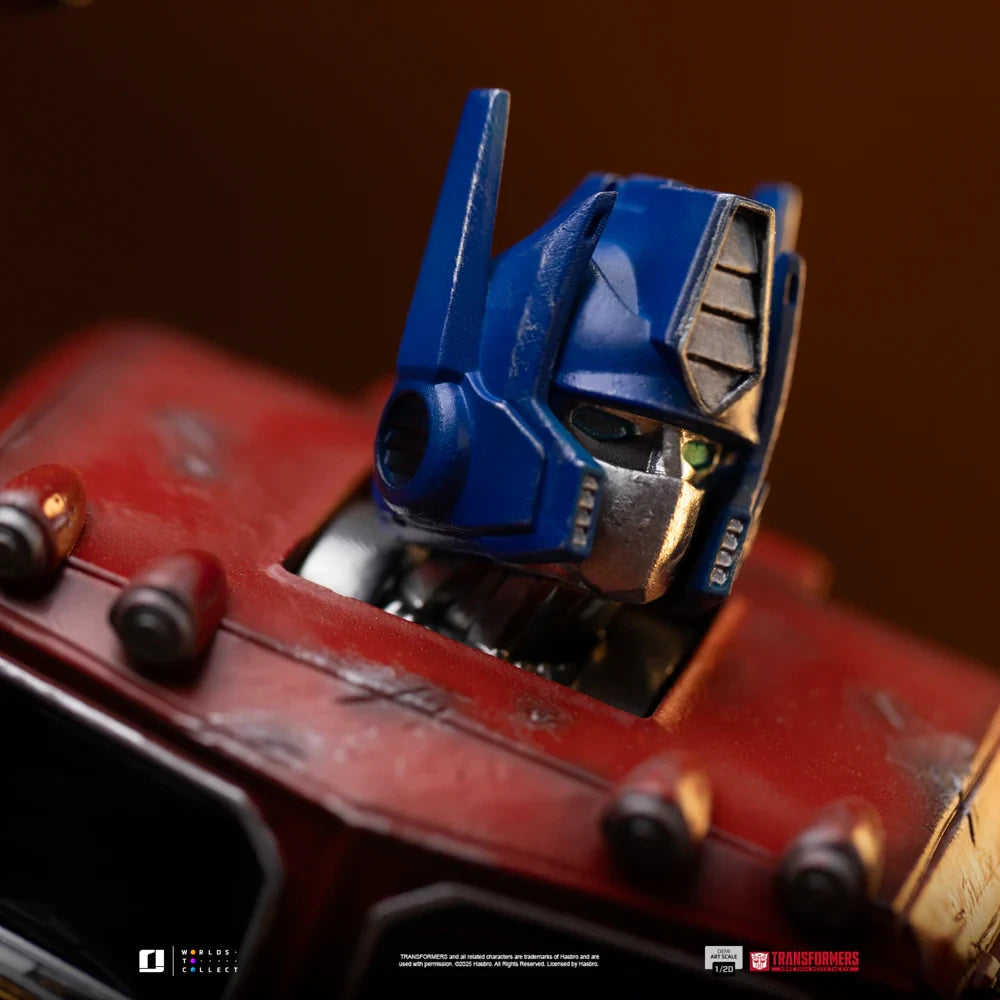 Preventa Resina Optimus Prime Figura Transformers Iron (Licencia) Estudio