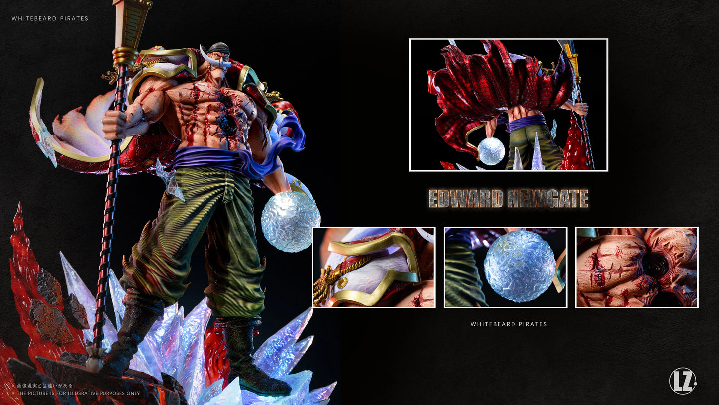 "Preventa Resina Edward Newgate  Figura One Piece LZ  Estudio"