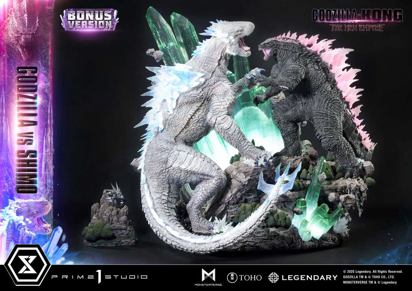 Preventa Resina Godzilla vs Shimo Figura Godzilla y Kong: El Nuevo Imperio Prime 1 (Licencia) Estudio