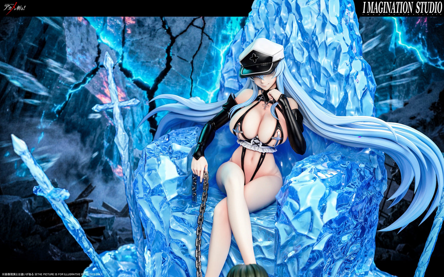 "Preventa Resina Esdeath  Figura Akame ga Kill!  Imagination Estudio"