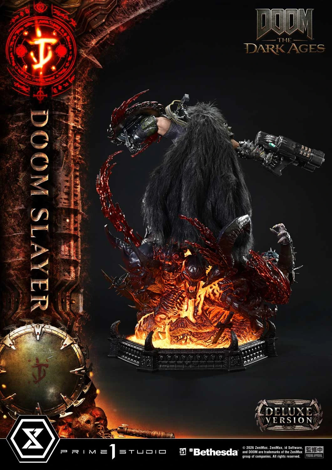 "Preventa Resina Doom Slayer  Figura DOOM: The Dark Ages   Prime 1 (Licencia) Estudio"