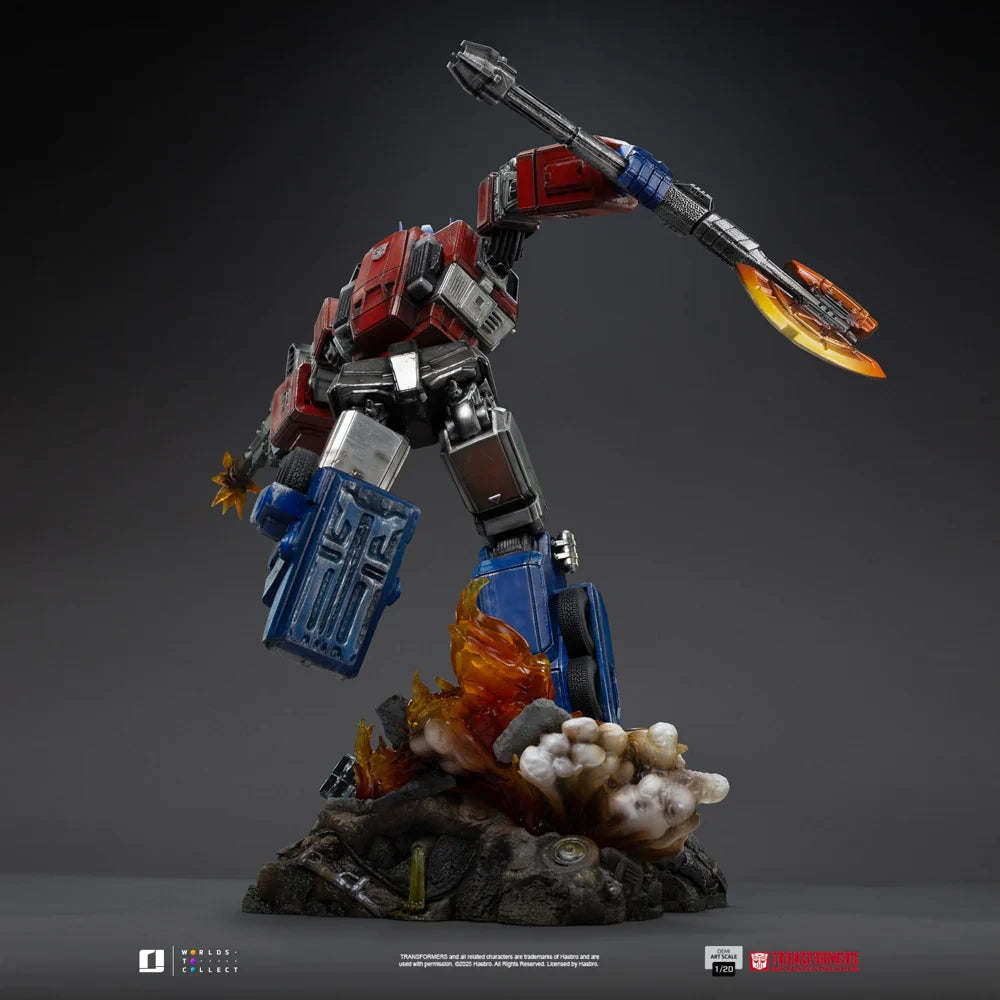 Preventa Resina Optimus Prime Figura Transformers Iron (Licencia) Estudio