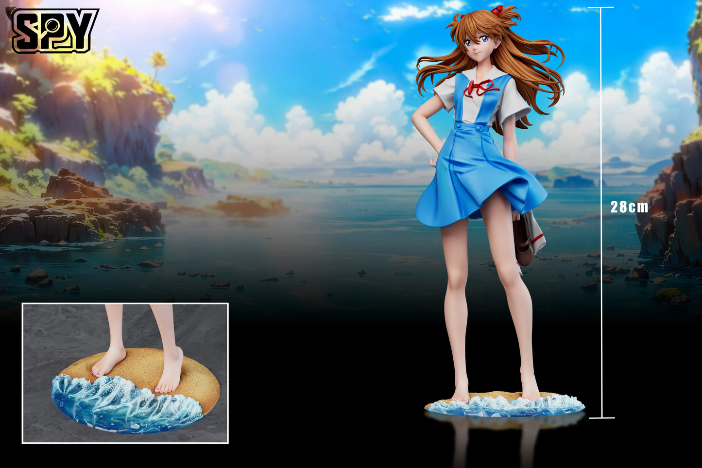 Preventa Resina Asuka Langley Figura Evangelion SPY Estudio