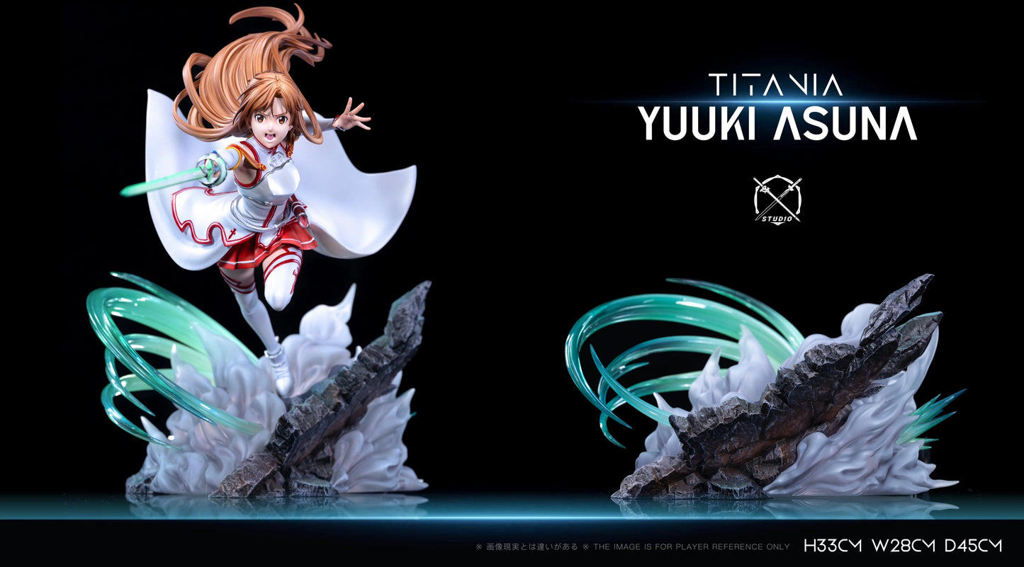 Preventa Resina Asuna Yuuki Figura Swort Art Online Xian Huan Xiong Estudio