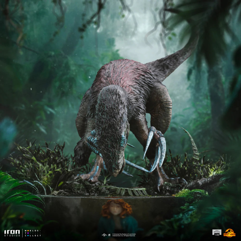 Preventa Resina Therizinosaurus Figura Jurassic World: Dominio  Iron (Licencia) Estudio