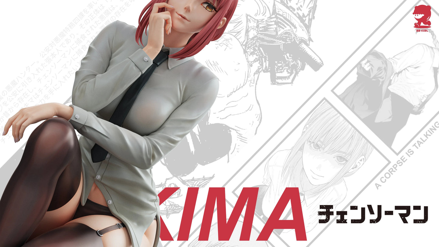 Preventa Resina Makima Figura Chainsaw Man BBGIRL Estudio