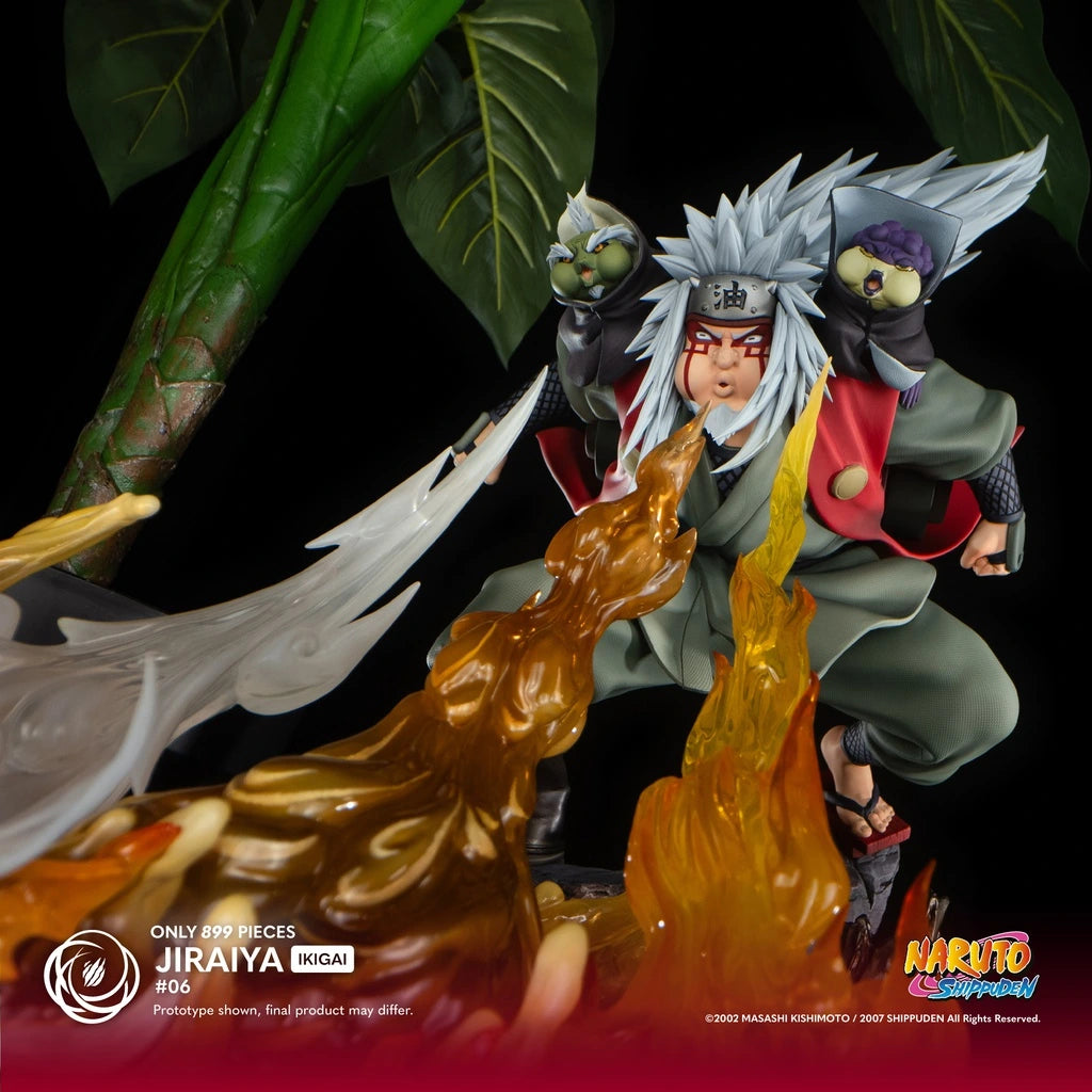 Preventa Resina Jiraiya Figura Naruto Tsume Art (Licencia) Estudio