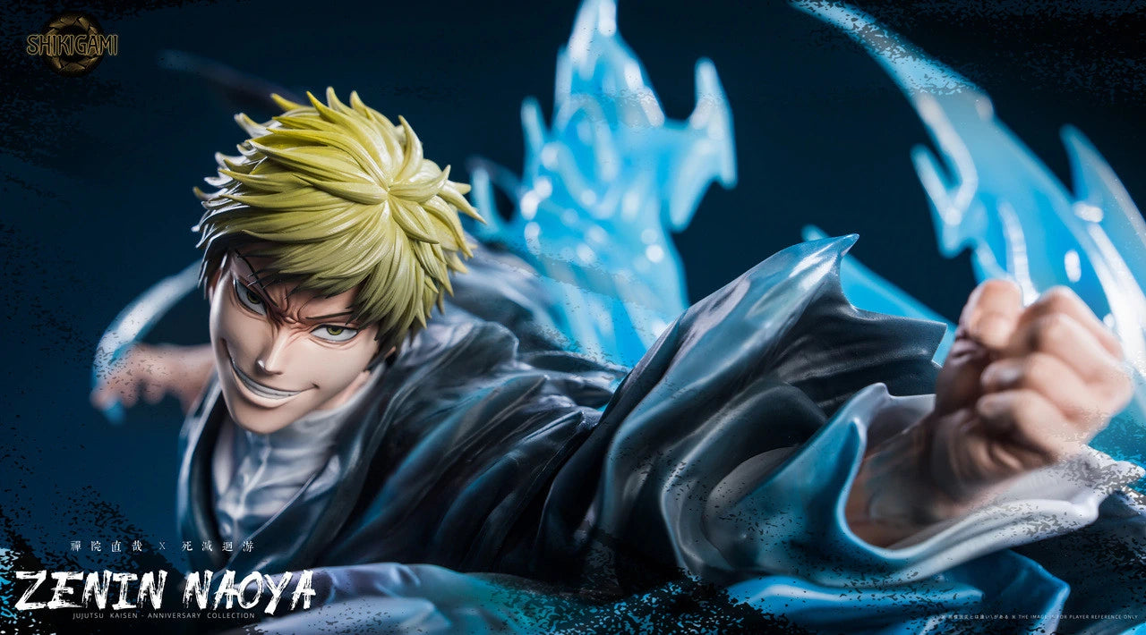 Preventa Resina Zenin Naoya Figura Jujutsu Kaisen Shikigami Estudio