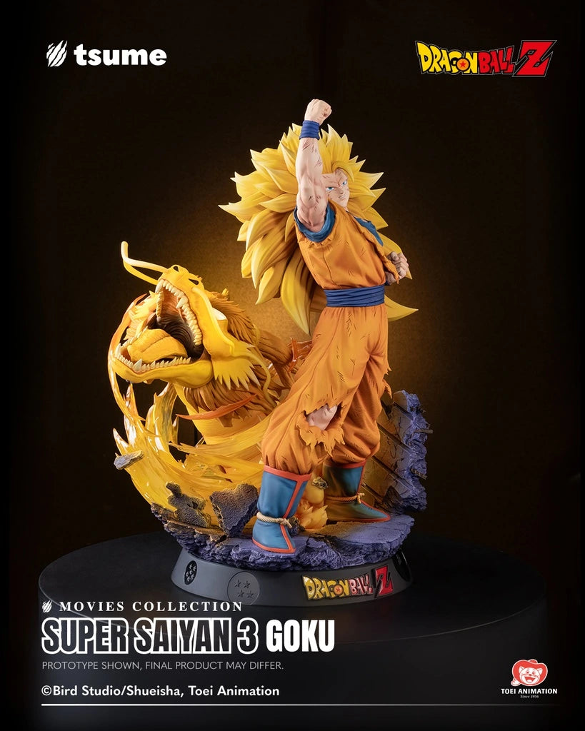 Preventa Resina Goku Super Saiyan 3 Figura Dragon Ball 1/4 Tsume Art Estudio (Licencia)