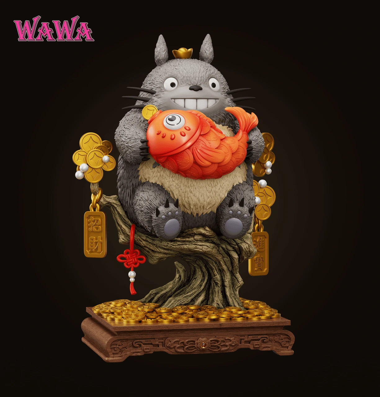 Preventa Resina Totoro Figura Mi Vecino Totoro WAWA Estudio