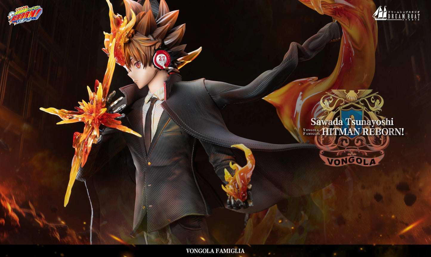 Preventa Resina Tsunayoshi Sawada Figura Katekyō Hitman Reborn! Dream Boat  Estudio
