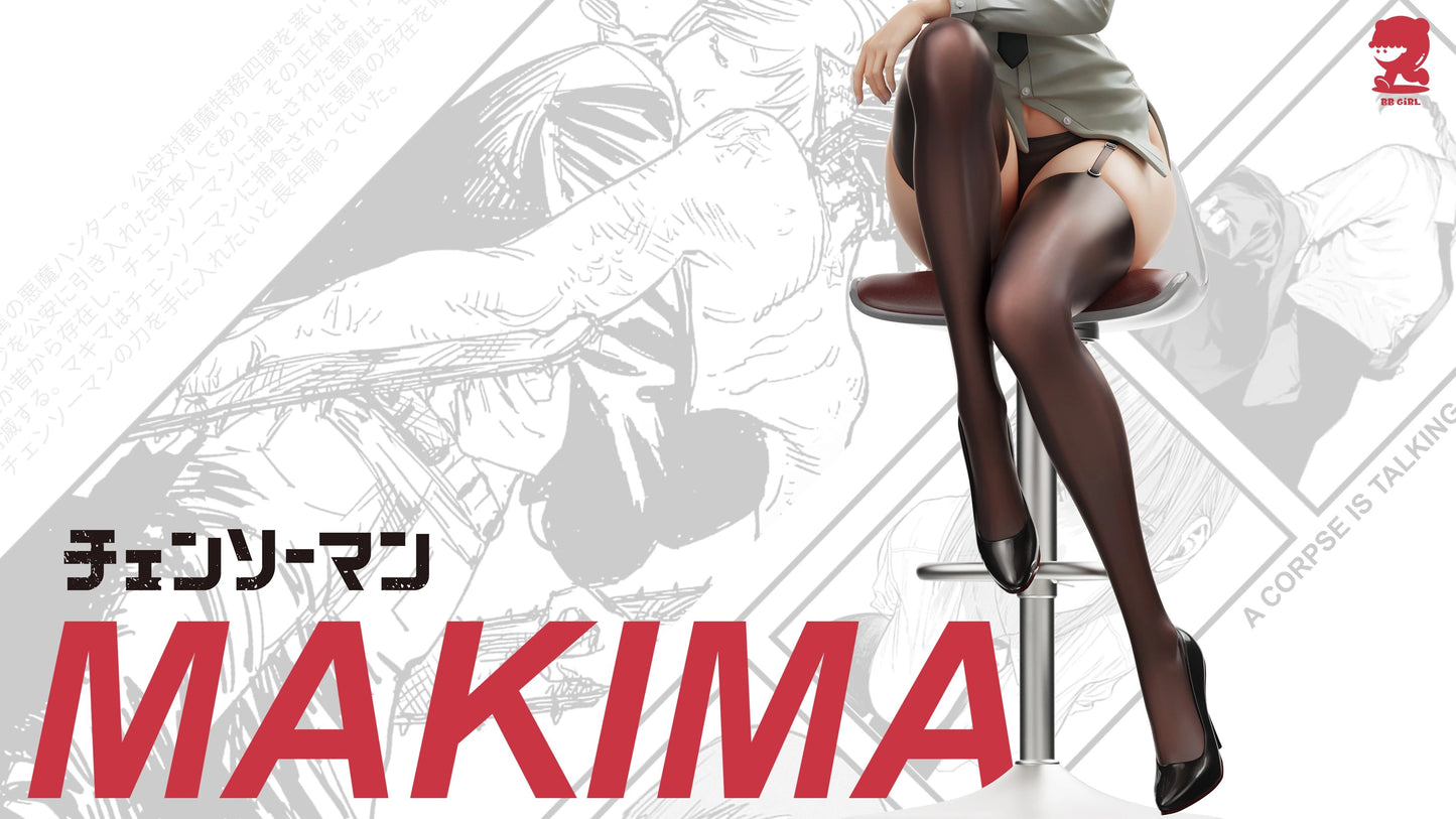 Preventa Resina Makima Figura Chainsaw Man BBGIRL Estudio